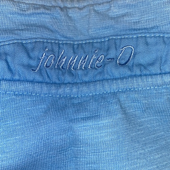 JOHNNIE-O Lightweight Quarter 1/4 Zip Long Sleeve Pullover EUC Blue - Picture 7 of 8